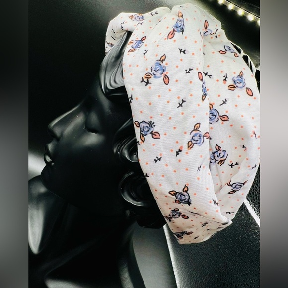 New Floral Print Head Wrap - Picture 3 of 5